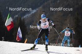 22.02.2020, Antholz, Italy (ITA): Rene Zahkna (EST) - IBU world championships biathlon, relay men, Antholz (ITA). www.nordicfocus.com. © Manzoni/NordicFocus. Every downloaded picture is fee-liable.