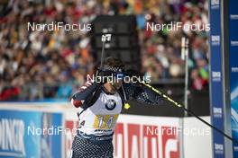 22.02.2020, Antholz, Italy (ITA): Paul Schommer (USA) - IBU world championships biathlon, relay men, Antholz (ITA). www.nordicfocus.com. © Manzoni/NordicFocus. Every downloaded picture is fee-liable.