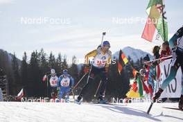 22.02.2020, Antholz, Italy (ITA): Erik Lesser (GER) - IBU world championships biathlon, relay men, Antholz (ITA). www.nordicfocus.com. © Manzoni/NordicFocus. Every downloaded picture is fee-liable.