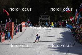 22.02.2020, Antholz, Italy (ITA): Martin Otcenas (SVK) - IBU world championships biathlon, relay men, Antholz (ITA). www.nordicfocus.com. © Manzoni/NordicFocus. Every downloaded picture is fee-liable.