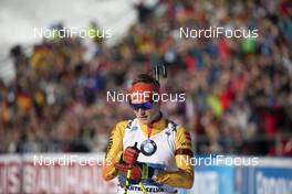 22.02.2020, Antholz, Italy (ITA): Benedikt Doll (GER) - IBU world championships biathlon, relay men, Antholz (ITA). www.nordicfocus.com. © Manzoni/NordicFocus. Every downloaded picture is fee-liable.