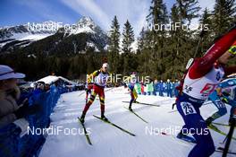 22.02.2020, Antholz, Italy (ITA): Florent Claude (BEL) - IBU World Championships Biathlon, relay men, Antholz (ITA). www.nordicfocus.com. © Modica/NordicFocus. Every downloaded picture is fee-liable.