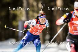 22.02.2020, Antholz, Italy (ITA): Elisa Gasparin (SUI) - IBU World Championships Biathlon, relay women, Antholz (ITA). www.nordicfocus.com. © Modica/NordicFocus. Every downloaded picture is fee-liable.