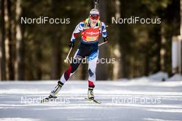 22.02.2020, Antholz, Italy (ITA): Lucie Charvatova (CZE) - IBU World Championships Biathlon, relay women, Antholz (ITA). www.nordicfocus.com. © Modica/NordicFocus. Every downloaded picture is fee-liable.