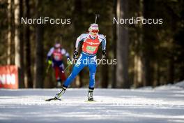 22.02.2020, Antholz, Italy (ITA): Mari Eder (FIN) - IBU World Championships Biathlon, relay women, Antholz (ITA). www.nordicfocus.com. © Modica/NordicFocus. Every downloaded picture is fee-liable.