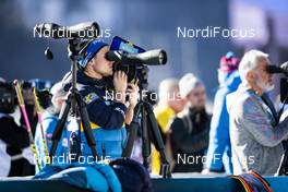 22.02.2020, Antholz, Italy (ITA): Swarowski   - IBU World Championships Biathlon, relay women, Antholz (ITA). www.nordicfocus.com. © Modica/NordicFocus. Every downloaded picture is fee-liable.