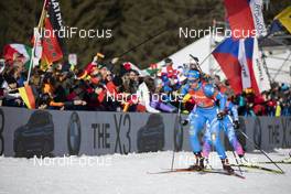22.02.2020, Antholz, Italy (ITA): Lisa Vittozzi (ITA) - IBU World Championships Biathlon, relay women, Antholz (ITA). www.nordicfocus.com. © Manzoni/NordicFocus. Every downloaded picture is fee-liable.