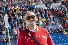 22.02.2020, Antholz, Italy (ITA): Siegfried Mazet (FRA) coach team Norway - IBU World Championships Biathlon, relay women, Antholz (ITA). www.nordicfocus.com. © Manzoni/NordicFocus. Every downloaded picture is fee-liable.