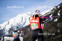 22.02.2020, Antholz, Italy (ITA): Anais Bescond (FRA) - IBU World Championships Biathlon, relay women, Antholz (ITA). www.nordicfocus.com. © Modica/NordicFocus. Every downloaded picture is fee-liable.