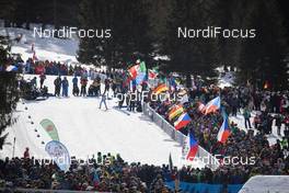 22.02.2020, Antholz, Italy (ITA): Dorothea Wierer (ITA) - IBU World Championships Biathlon, relay women, Antholz (ITA). www.nordicfocus.com. © Manzoni/NordicFocus. Every downloaded picture is fee-liable.