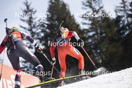 22.02.2020, Antholz, Italy (ITA): Emma Lunder (CAN) - IBU World Championships Biathlon, relay women, Antholz (ITA). www.nordicfocus.com. © Manzoni/NordicFocus. Every downloaded picture is fee-liable.