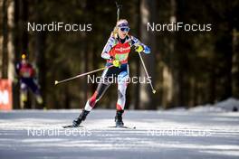 22.02.2020, Antholz, Italy (ITA): Marketa Davidova (CZE) - IBU World Championships Biathlon, relay women, Antholz (ITA). www.nordicfocus.com. © Modica/NordicFocus. Every downloaded picture is fee-liable.