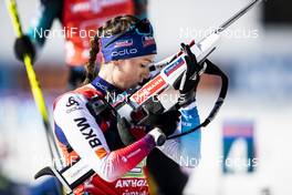 22.02.2020, Antholz, Italy (ITA): Selina Gasparin (SUI) - IBU World Championships Biathlon, relay women, Antholz (ITA). www.nordicfocus.com. © Modica/NordicFocus. Every downloaded picture is fee-liable.