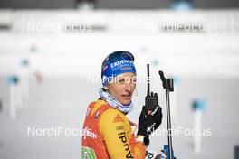 22.02.2020, Antholz, Italy (ITA): Vanessa Hinz (GER) - IBU World Championships Biathlon, relay women, Antholz (ITA). www.nordicfocus.com. © Manzoni/NordicFocus. Every downloaded picture is fee-liable.