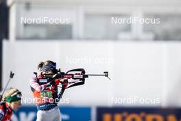 22.02.2020, Antholz, Italy (ITA): Clare Egan (USA) - IBU World Championships Biathlon, relay women, Antholz (ITA). www.nordicfocus.com. © Modica/NordicFocus. Every downloaded picture is fee-liable.