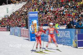 22.02.2020, Antholz, Italy (ITA): Event Feature: Infront Erdinger - IBU World Championships Biathlon, relay women, Antholz (ITA). www.nordicfocus.com. © Manzoni/NordicFocus. Every downloaded picture is fee-liable.