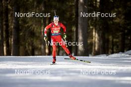 22.02.2020, Antholz, Italy (ITA): Emma Lunder (CAN) - IBU World Championships Biathlon, relay women, Antholz (ITA). www.nordicfocus.com. © Modica/NordicFocus. Every downloaded picture is fee-liable.