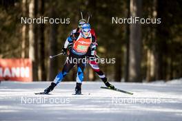 22.02.2020, Antholz, Italy (ITA): Johanna Talihaerm (EST) - IBU World Championships Biathlon, relay women, Antholz (ITA). www.nordicfocus.com. © Modica/NordicFocus. Every downloaded picture is fee-liable.