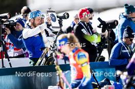 22.02.2020, Antholz, Italy (ITA): Swarowski   - IBU World Championships Biathlon, relay women, Antholz (ITA). www.nordicfocus.com. © Modica/NordicFocus. Every downloaded picture is fee-liable.