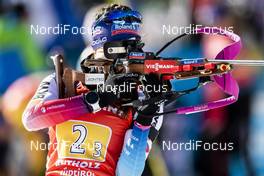 22.02.2020, Antholz, Italy (ITA): Aita Gasparin (SUI) - IBU World Championships Biathlon, relay women, Antholz (ITA). www.nordicfocus.com. © Modica/NordicFocus. Every downloaded picture is fee-liable.