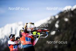 22.02.2020, Antholz, Italy (ITA): Marte Olsbu Roeiseland (NOR) - IBU World Championships Biathlon, relay women, Antholz (ITA). www.nordicfocus.com. © Modica/NordicFocus. Every downloaded picture is fee-liable.