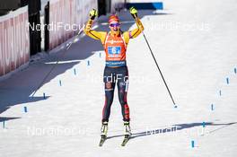 22.02.2020, Antholz, Italy (ITA): Denise Herrmann (GER) - IBU World Championships Biathlon, relay women, Antholz (ITA). www.nordicfocus.com. © Modica/NordicFocus. Every downloaded picture is fee-liable.