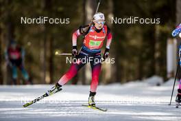 22.02.2020, Antholz, Italy (ITA): Ingrid Landmark Tandrevold (NOR) - IBU World Championships Biathlon, relay women, Antholz (ITA). www.nordicfocus.com. © Modica/NordicFocus. Every downloaded picture is fee-liable.