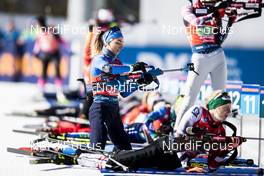 22.02.2020, Antholz, Italy (ITA): Lisa Vittozzi (ITA) - IBU World Championships Biathlon, relay women, Antholz (ITA). www.nordicfocus.com. © Modica/NordicFocus. Every downloaded picture is fee-liable.