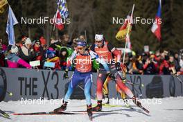 22.02.2020, Antholz, Italy (ITA): Elisa Gasparin (SUI) - IBU World Championships Biathlon, relay women, Antholz (ITA). www.nordicfocus.com. © Manzoni/NordicFocus. Every downloaded picture is fee-liable.