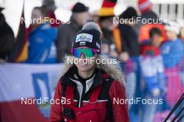 22.02.2020, Antholz, Italy (ITA): Stefania Popova (BUL) - IBU World Championships Biathlon, relay women, Antholz (ITA). www.nordicfocus.com. © Manzoni/NordicFocus. Every downloaded picture is fee-liable.