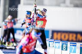 22.02.2020, Antholz, Italy (ITA): Marketa Davidova (CZE) - IBU World Championships Biathlon, relay women, Antholz (ITA). www.nordicfocus.com. © Modica/NordicFocus. Every downloaded picture is fee-liable.