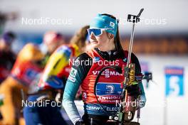 22.02.2020, Antholz, Italy (ITA): Justine Braisaz (FRA) - IBU World Championships Biathlon, relay women, Antholz (ITA). www.nordicfocus.com. © Modica/NordicFocus. Every downloaded picture is fee-liable.