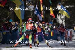 22.02.2020, Antholz, Italy (ITA): Nika Vindisar (SLO) - IBU World Championships Biathlon, relay women, Antholz (ITA). www.nordicfocus.com. © Manzoni/NordicFocus. Every downloaded picture is fee-liable.