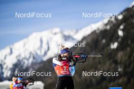 22.02.2020, Antholz, Italy (ITA): Elisa Gasparin (SUI) - IBU World Championships Biathlon, relay women, Antholz (ITA). www.nordicfocus.com. © Modica/NordicFocus. Every downloaded picture is fee-liable.