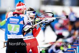 20.02.2020, Antholz, Italy (ITA): Christian Gow (CAN) - IBU World Championships Biathlon, single mixed relay, Antholz (ITA). www.nordicfocus.com. © Modica/NordicFocus. Every downloaded picture is fee-liable.