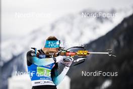 20.02.2020, Antholz, Italy (ITA): Emilien Jacquelin (FRA) - IBU World Championships Biathlon, single mixed relay, Antholz (ITA). www.nordicfocus.com. © Modica/NordicFocus. Every downloaded picture is fee-liable.