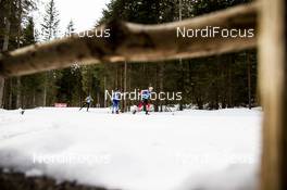 20.02.2020, Antholz, Italy (ITA): Johannes Thingnes Boe (NOR), Benjamin Weger (SUI), Erik Lesser (GER), (l-r) - IBU World Championships Biathlon, single mixed relay, Antholz (ITA). www.nordicfocus.com. © Modica/NordicFocus. Every downloaded picture is fee-liable.