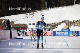 20.02.2020, Antholz, Italy (ITA): Emilien Jacquelin (FRA) - IBU World Championships Biathlon, single mixed relay, Antholz (ITA). www.nordicfocus.com. © Manzoni/NordicFocus. Every downloaded picture is fee-liable.