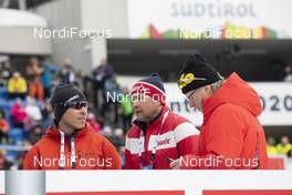 20.02.2020, Antholz, Italy (ITA): Ian Vallet (FRA), Steffen Hoos (GER), (l-r) - IBU World Championships Biathlon, single mixed relay, Antholz (ITA). www.nordicfocus.com. © Manzoni/NordicFocus. Every downloaded picture is fee-liable.