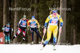 20.02.2020, Antholz, Italy (ITA): Franziska Preuss (GER), Lisa Theresa Hauser (AUT), (l-r) - IBU World Championships Biathlon, single mixed relay, Antholz (ITA). www.nordicfocus.com. © Modica/NordicFocus. Every downloaded picture is fee-liable.