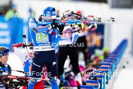 20.02.2020, Antholz, Italy (ITA): Lukas Hofer (ITA) - IBU World Championships Biathlon, single mixed relay, Antholz (ITA). www.nordicfocus.com. © Modica/NordicFocus. Every downloaded picture is fee-liable.