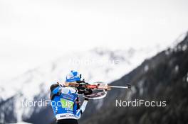20.02.2020, Antholz, Italy (ITA): Rene Zahkna (EST) - IBU World Championships Biathlon, single mixed relay, Antholz (ITA). www.nordicfocus.com. © Modica/NordicFocus. Every downloaded picture is fee-liable.