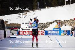 20.02.2020, Antholz, Italy (ITA): Johannes Thingnes Boe (NOR) - IBU World Championships Biathlon, single mixed relay, Antholz (ITA). www.nordicfocus.com. © Manzoni/NordicFocus. Every downloaded picture is fee-liable.