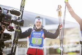 20.02.2020, Antholz, Italy (ITA): Johannes Thingnes Boe (NOR) - IBU World Championships Biathlon, single mixed relay, Antholz (ITA). www.nordicfocus.com. © Modica/NordicFocus. Every downloaded picture is fee-liable.