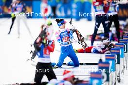 20.02.2020, Antholz, Italy (ITA): Larisa Kuklina (RUS) - IBU World Championships Biathlon, single mixed relay, Antholz (ITA). www.nordicfocus.com. © Modica/NordicFocus. Every downloaded picture is fee-liable.