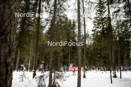 20.02.2020, Antholz, Italy (ITA): Start of the race   - IBU World Championships Biathlon, single mixed relay, Antholz (ITA). www.nordicfocus.com. © Modica/NordicFocus. Every downloaded picture is fee-liable.