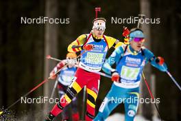 20.02.2020, Antholz, Italy (ITA): Florent Claude (BEL) - IBU World Championships Biathlon, single mixed relay, Antholz (ITA). www.nordicfocus.com. © Modica/NordicFocus. Every downloaded picture is fee-liable.