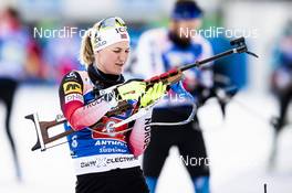 20.02.2020, Antholz, Italy (ITA): Marte Olsbu Roeiseland (NOR) - IBU World Championships Biathlon, single mixed relay, Antholz (ITA). www.nordicfocus.com. © Modica/NordicFocus. Every downloaded picture is fee-liable.