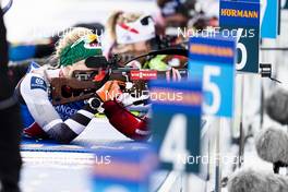 20.02.2020, Antholz, Italy (ITA): Lisa Theresa Hauser (AUT) - IBU World Championships Biathlon, single mixed relay, Antholz (ITA). www.nordicfocus.com. © Modica/NordicFocus. Every downloaded picture is fee-liable.