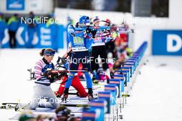20.02.2020, Antholz, Italy (ITA): Lukas Hofer (ITA) - IBU World Championships Biathlon, single mixed relay, Antholz (ITA). www.nordicfocus.com. © Modica/NordicFocus. Every downloaded picture is fee-liable.